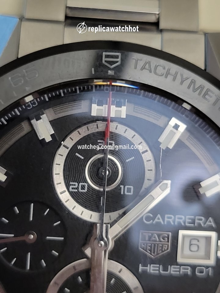 TAG Heuer Carrera Calibre HEUER 01 Mens watch Unisex Automatic Steel CAR201Z 2