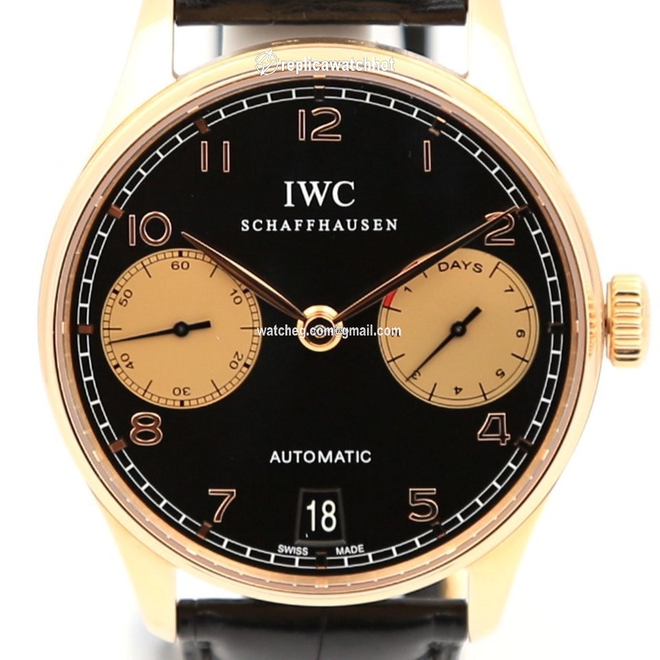 IWC Portuguese Automatic Mens watch Unisex Automatic Rose gold 500121 2