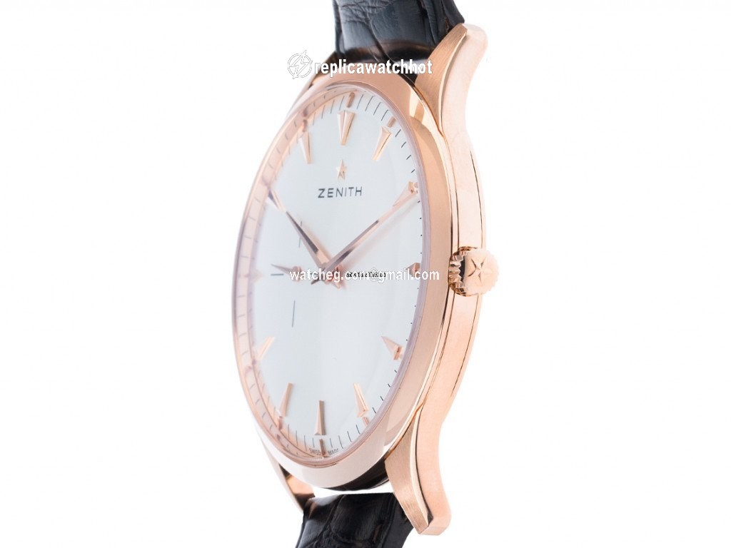 Zenith Elite Ultra Thin Mens watch Unisex Automatic Rose gold 18.2010.681 01.C498 2