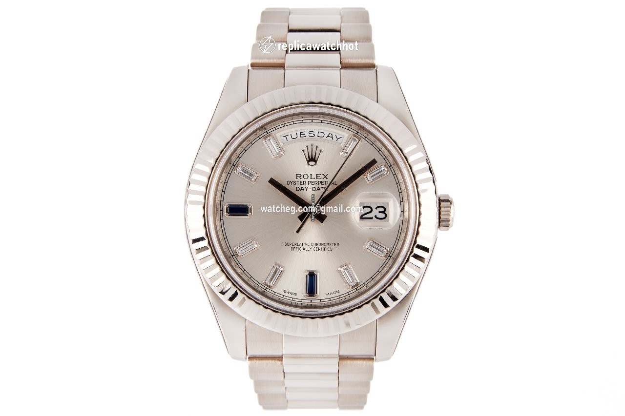 Rolex Day-Date II Mens watch Unisex White gold Automatic 218349 2
