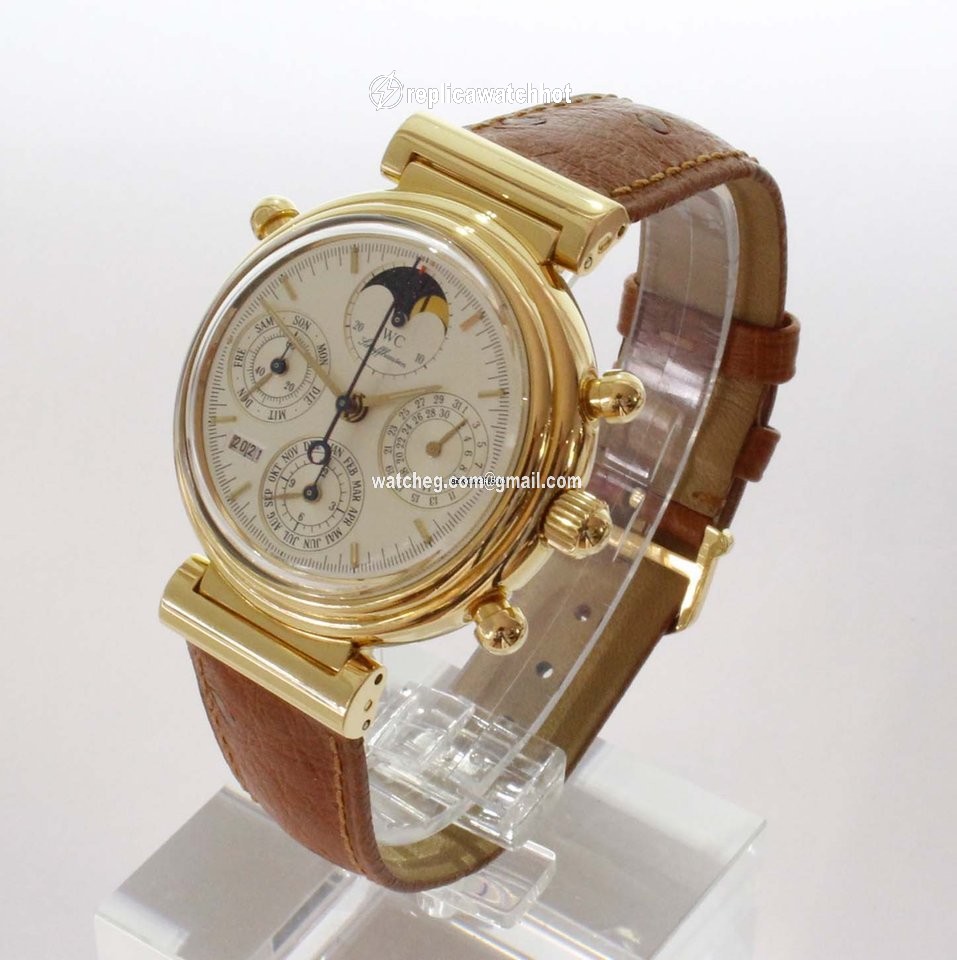 IWC Da Vinci Perpetual Calendar Mens watch Unisex Automatic Yellow gold IW3751 2