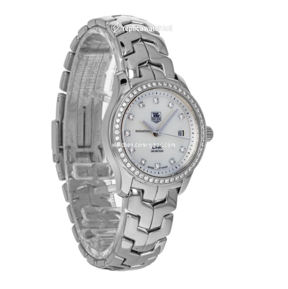 TAG Heuer Link Lady Womens watch Quartz Steel WJF1319.BA0572 2
