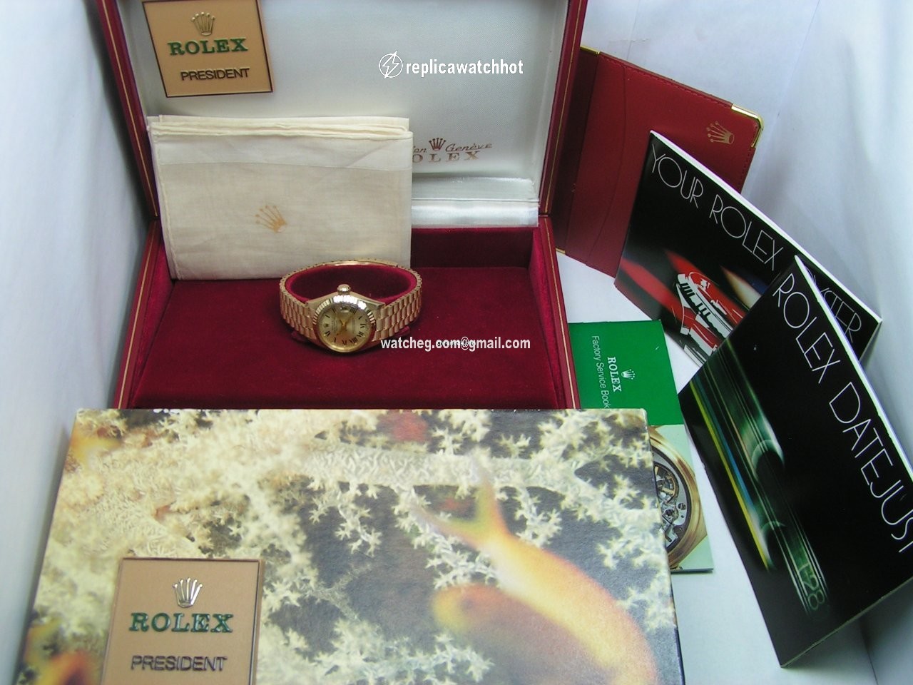 Rolex Lady-Datejust Womens watch Yellow gold Automatic 6917  8 2