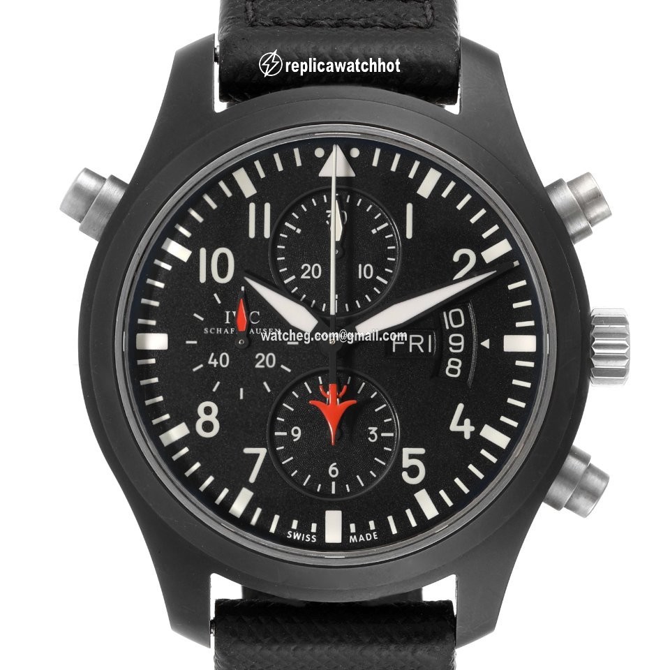 IWC Pilot Chronograph Top Gun Mens watch Unisex Automatic Ceramic IW379901 2