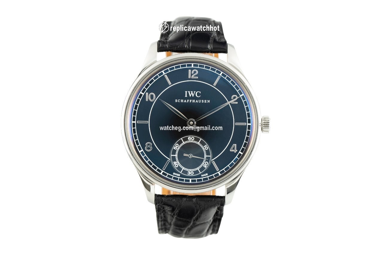IWC Portuguese Hand-Wound Mens watch Unisex Manual winding Steel 5445 2