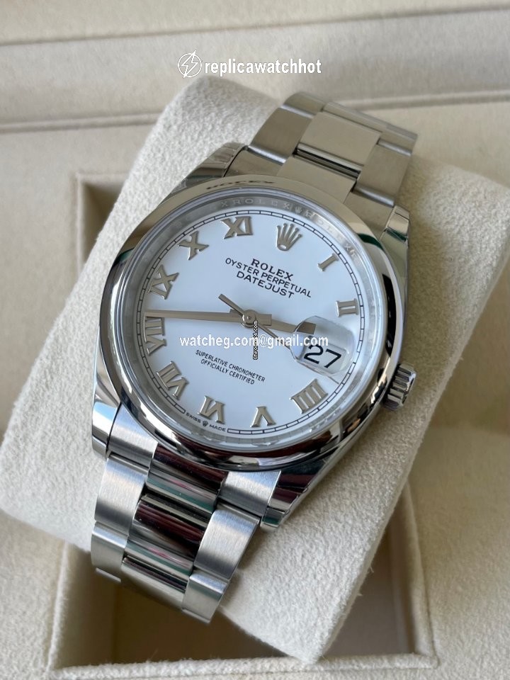 Rolex Datejust 36 Mens watch Unisex Steel Automatic 126200-0008 2