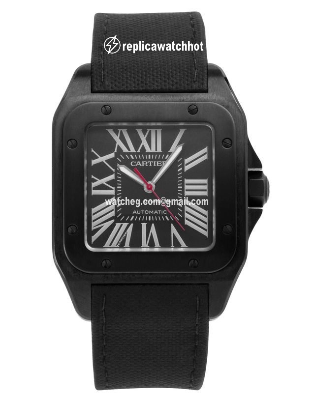 Cartier Santos 100 Mens watch Unisex Automatic Steel WSSA0006 3774 2