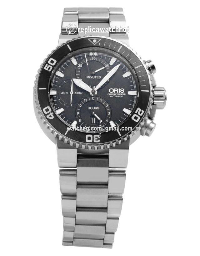 Oris Aquis Chronograph Mens watch Unisex Automatic Steel 01 774 7655 4154-07 8 26 01PEB 2