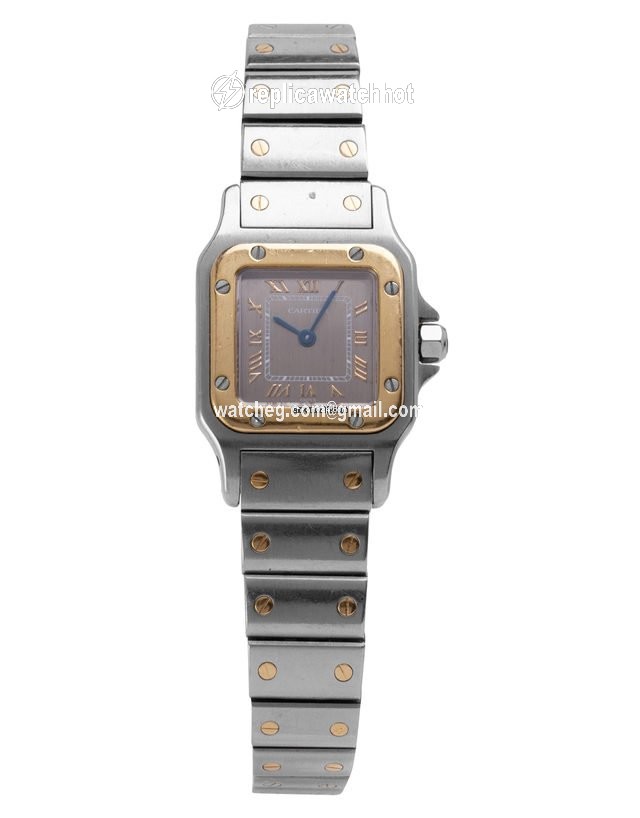 Cartier Santos Mens watch Unisex Quartz Gold Steel W20031C4 1567 2