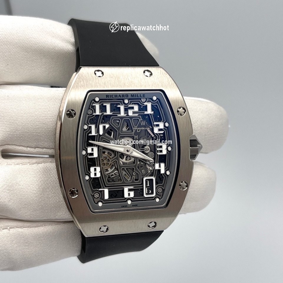 Richard Mille RM 67 Mens watch Unisex Automatic White gold RM67-01 2