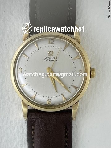 Omega Mens watch Unisex Automatic Gold Steel 2445-9SC 2