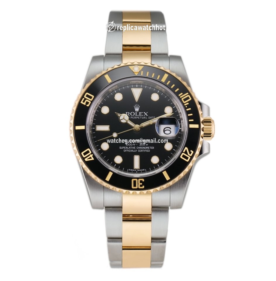 Rolex Submariner Date Gold Steel Automatic 116613 LN 2