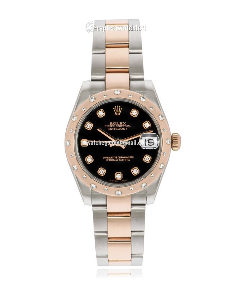 Rolex Datejust 31 Womens watch Gold Steel Automatic 178341 2