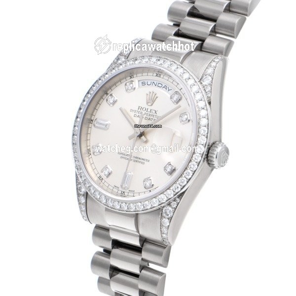 Rolex Day-Date 36 White gold Automatic 118389A 2