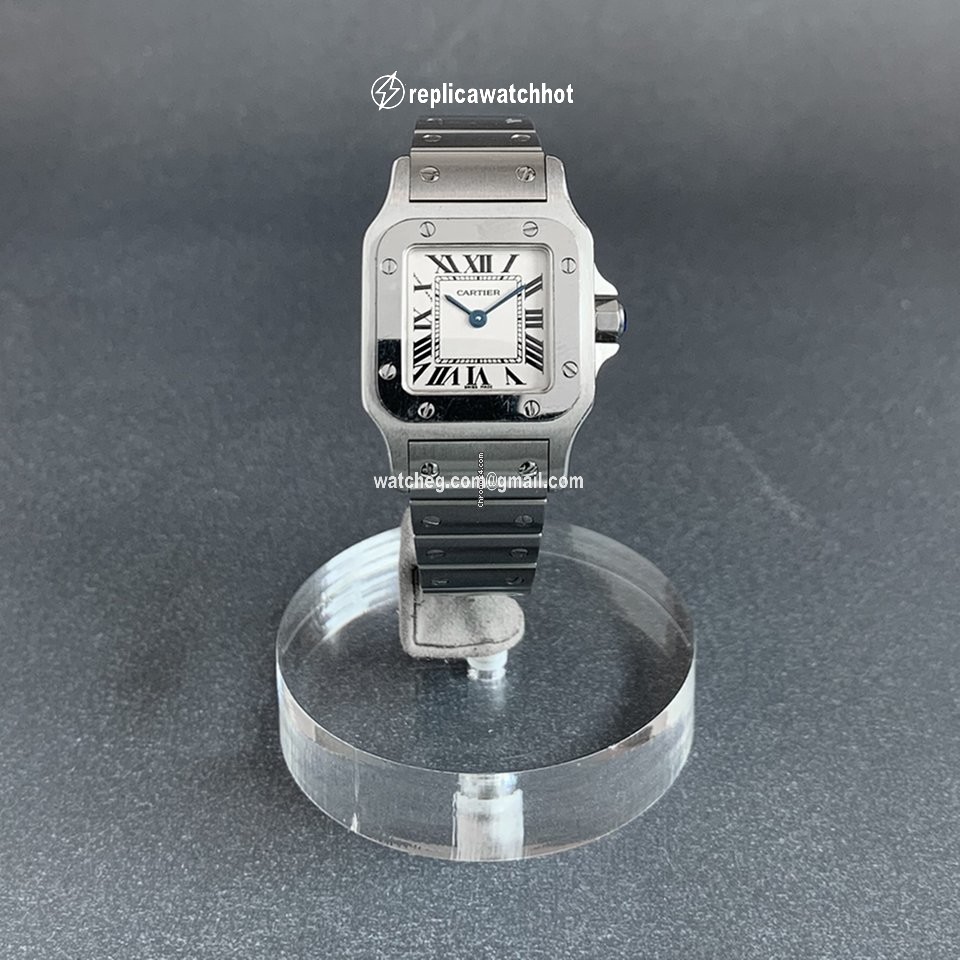 Cartier Santos Galbee Womens watch Quartz Steel W20017D6 2