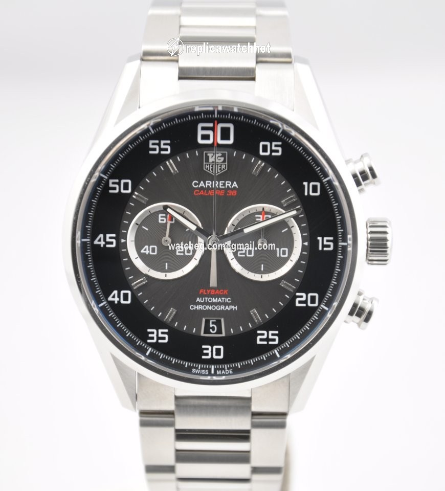 TAG Heuer Carrera Calibre 36 Mens watch Unisex Automatic Steel CAR2B10.BA0799 2