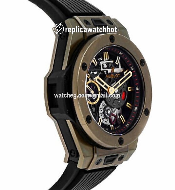 Hublot Big Bang Meca-10 Mens watch Unisex Manual winding Yellow gold 414.MX.1138.RX 2
