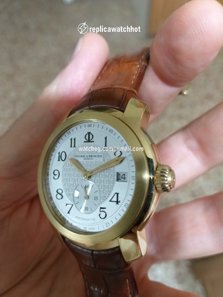 Baume & Mercier Capeland Mens watch Unisex Automatic Yellow gold 65486 - M0A08500 2