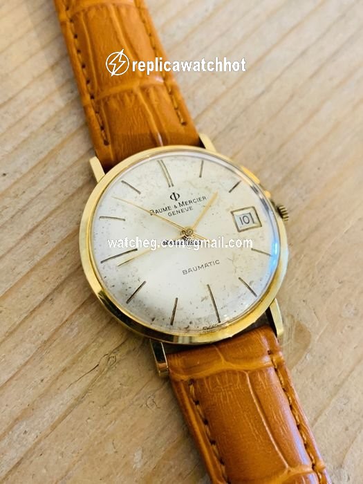 Baume & Mercier Mens watch Unisex Automatic Yellow gold 320530 & 35088 2