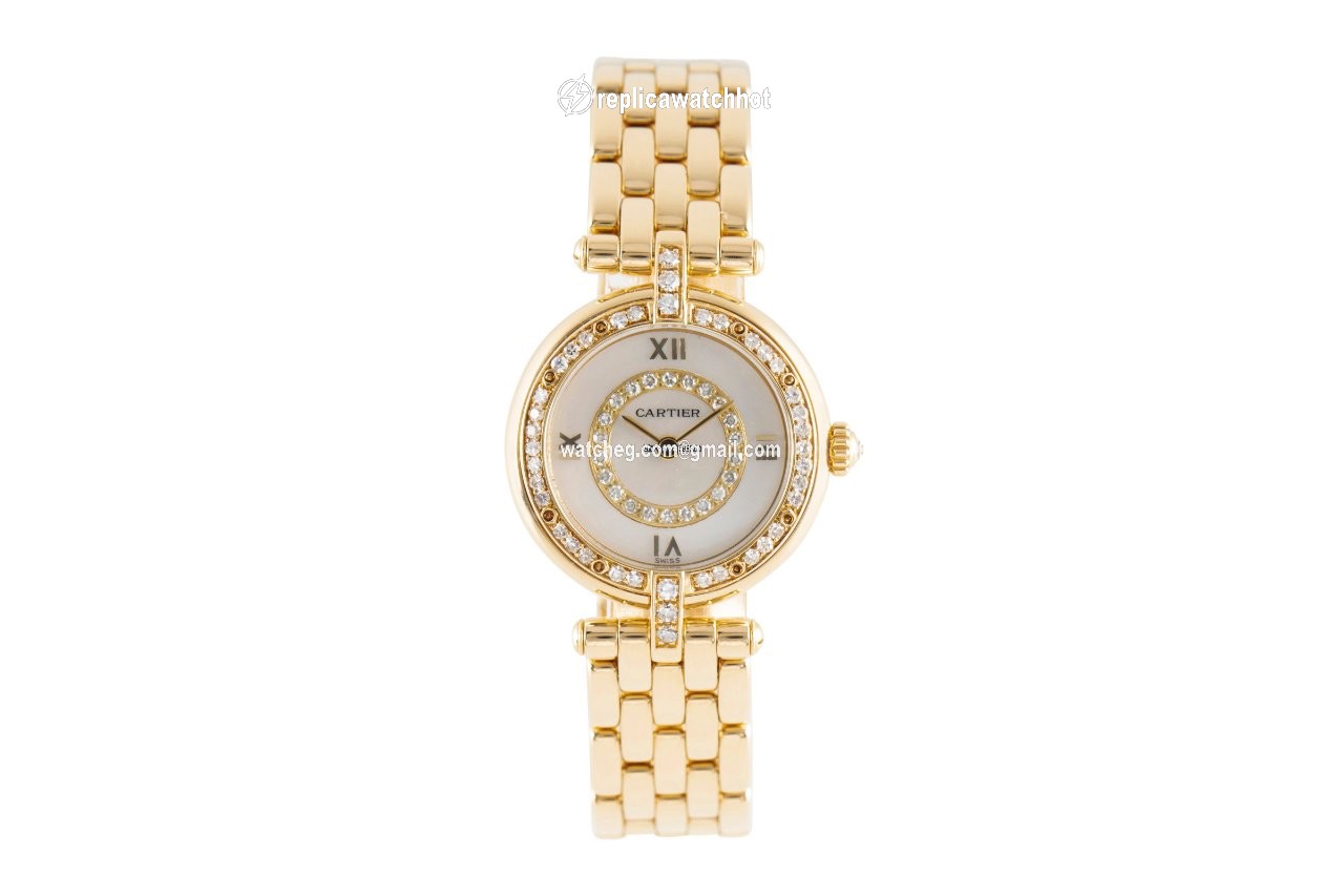 Cartier Panthere Womens watch Quartz Yellow gold 6692 2