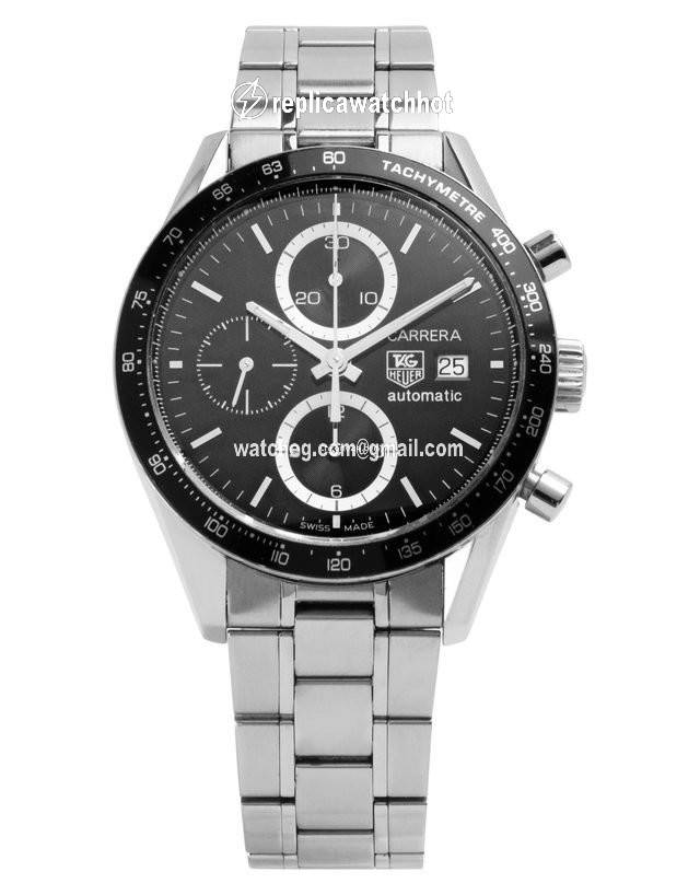 TAG Heuer Carrera Calibre 16 Mens watch Unisex Automatic Steel CV2010.BA0786 2