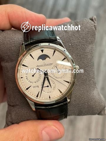 Jaeger-LeCoultre Master Ultra Thin Perpetual Mens watch Unisex Automatic White gold Q1303520 2