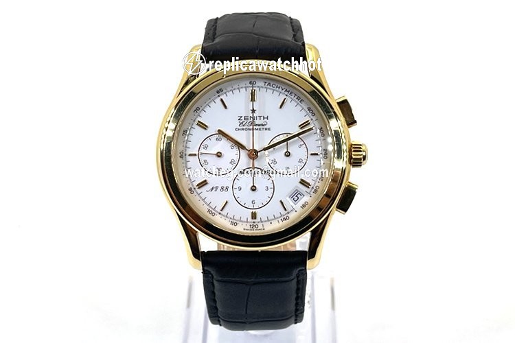 Zenith El Primero Chronograph Mens watch Unisex Automatic Yellow gold 30.0220.400 2