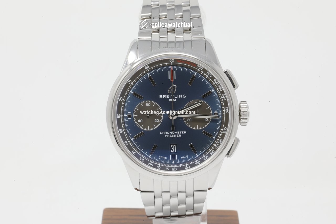 Breitling Mens watch Unisex Automatic Steel AB0118A61C1A1 2