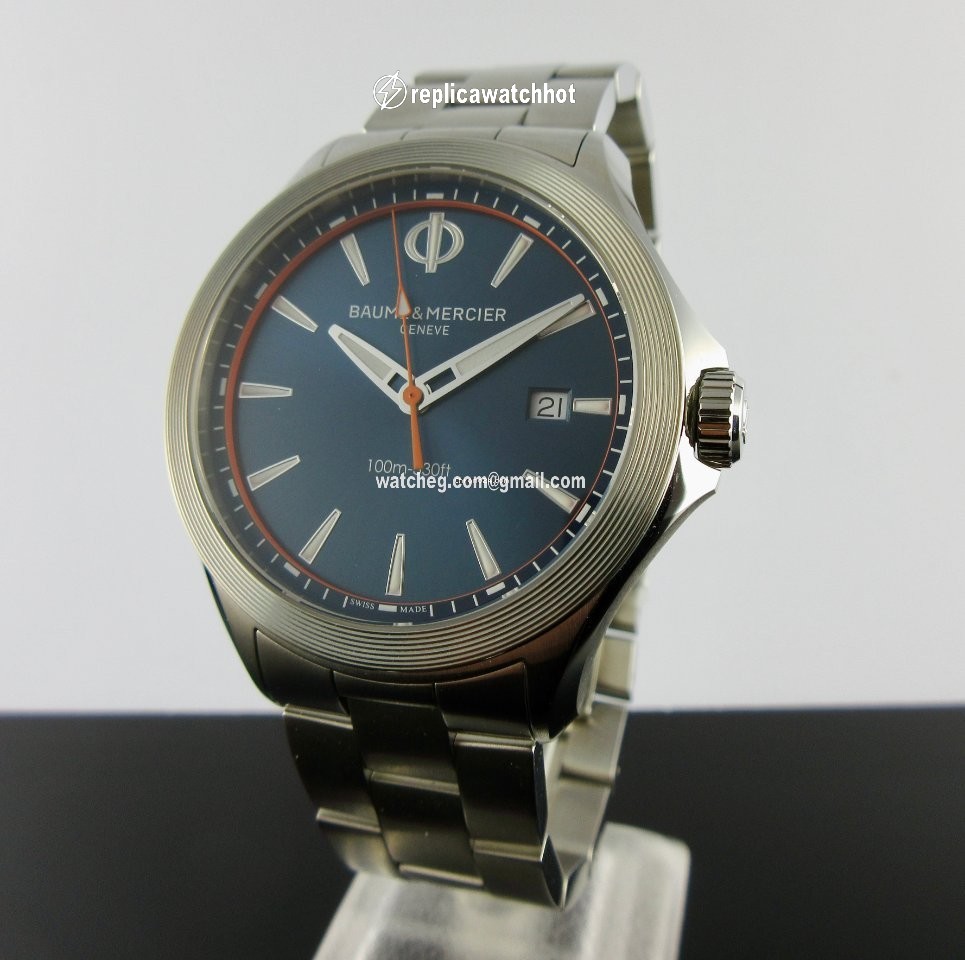 Baume & Mercier Clifton Mens watch Unisex Quartz Steel MOA10413 2