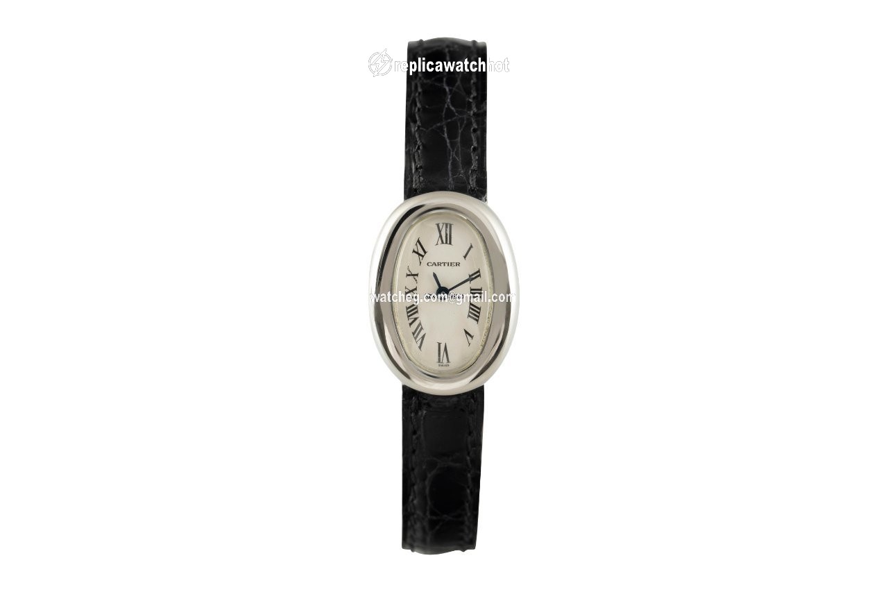 Cartier Baignoire Womens watch Quartz White gold 2369 2