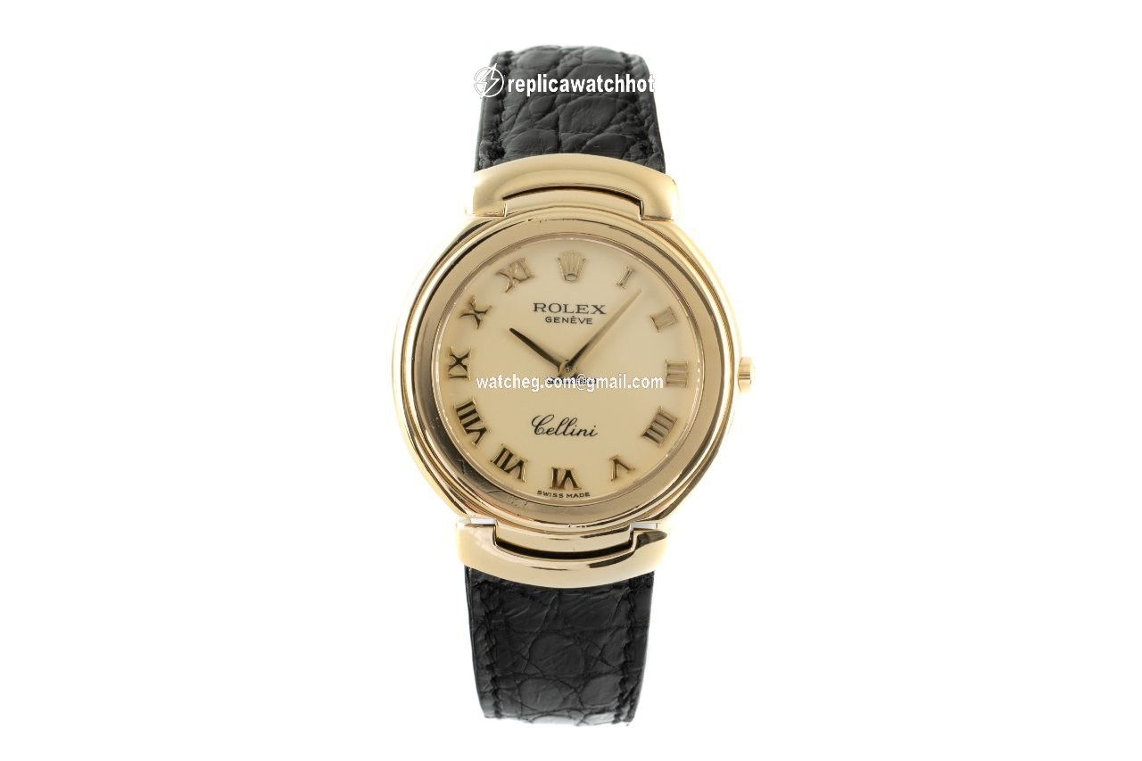 Rolex Cellini Mens watch Unisex Yellow gold Quartz 6623 2