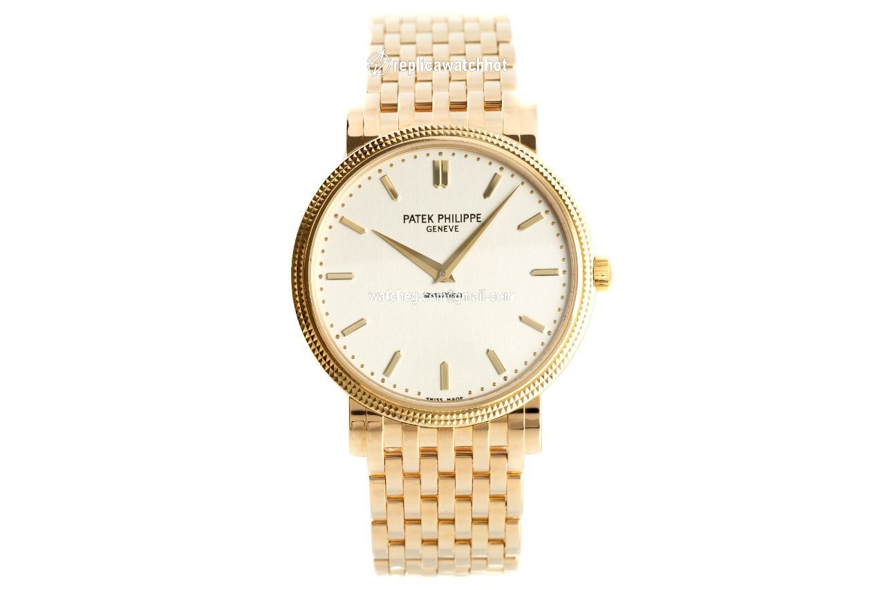 Patek Philippe Calatrava Mens watch Unisex Manual winding Yellow gold 5120 1J-001 2