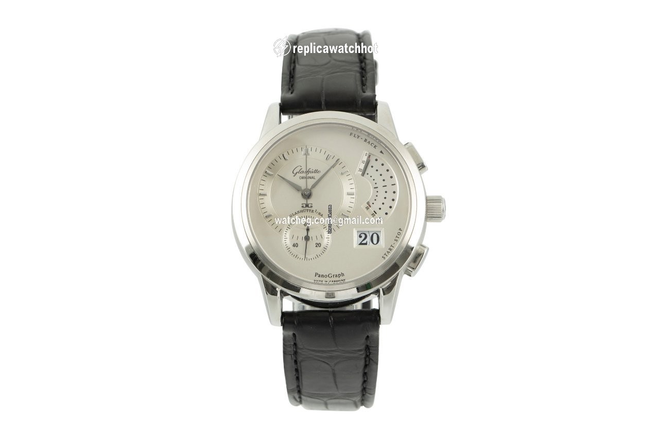 Glashtte Original PanoGraph Mens watch Unisex Manual winding Steel 61-01-02-02-04 2