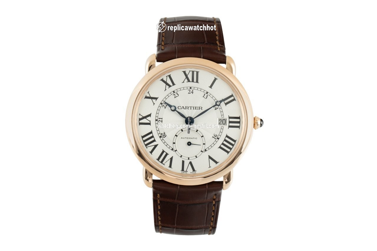 Cartier Ronde Louis Cartier Mens watch Unisex Automatic Red gold W6801005 2