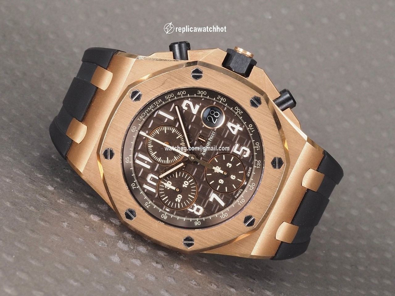 Audemars Piguet Royal Oak Offshore Chronograph Mens watch Unisex Automatic Rose gold 26470OR.OO.A099CR.01 2