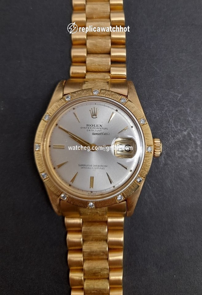 Rolex Datejust 36 Mens watch Unisex Yellow gold Automatic 1607 2