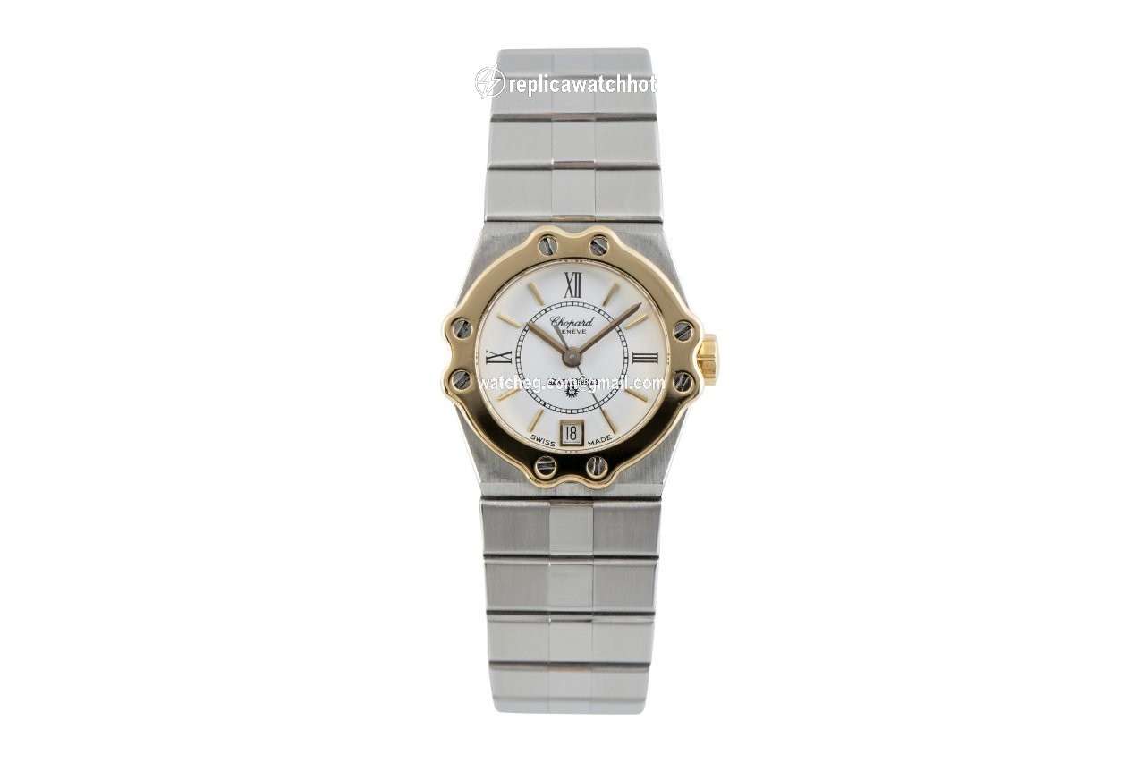 Chopard St. Moritz Womens watch Quartz Gold Steel 8024 2