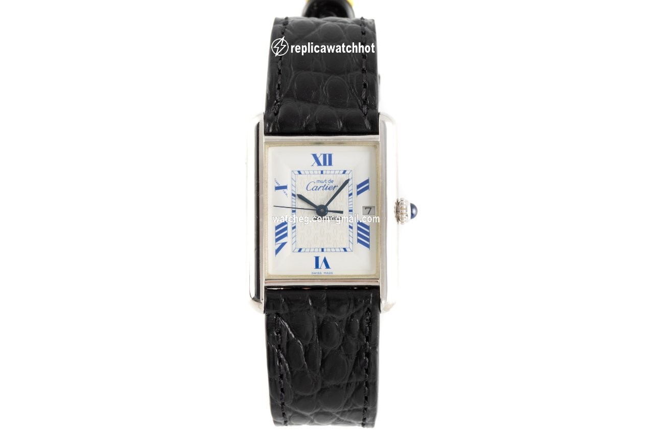 Cartier Tank Womens watch Quartz Silver 2414 2