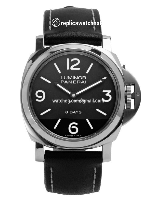 Panerai Luminor Base 8 Days Mens watch Unisex Manual winding Steel PAM00560 2