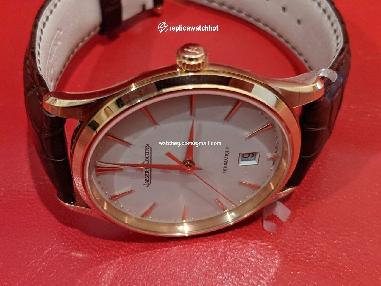 Jaeger-LeCoultre Master Ultra Thin Date Mens watch Unisex Automatic Rose gold 1232510 2