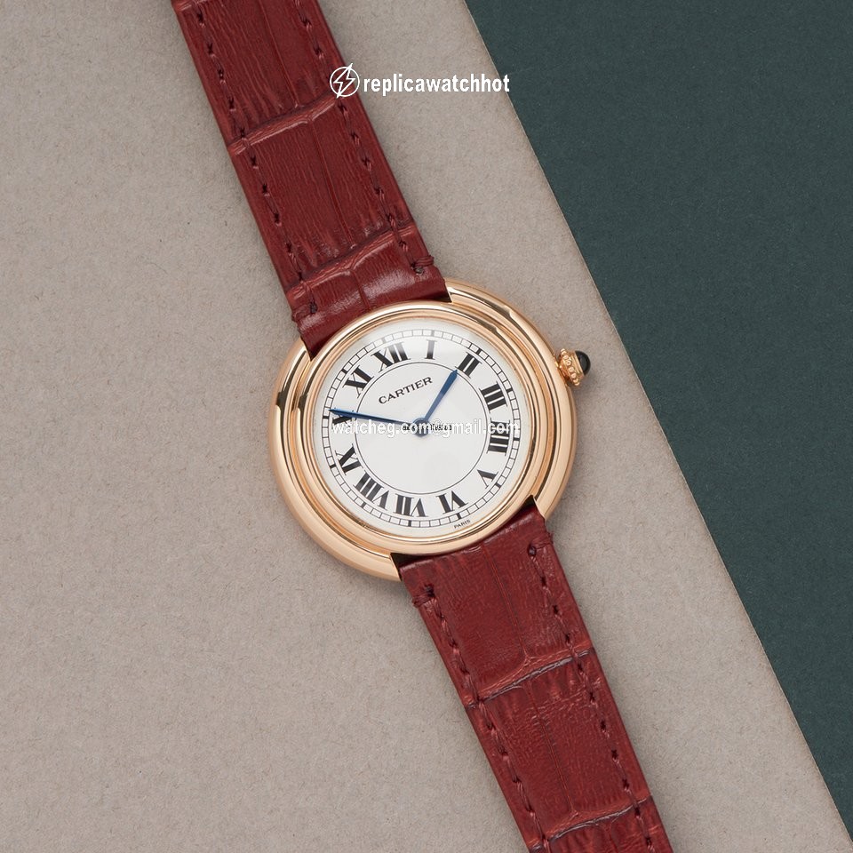 Cartier Mens watch Unisex Manual winding Yellow gold 78090 2