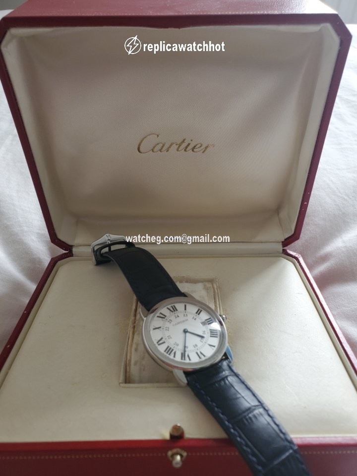 Cartier Ronde Solo de Cartier Mens watch Unisex Quartz Steel 3603 2