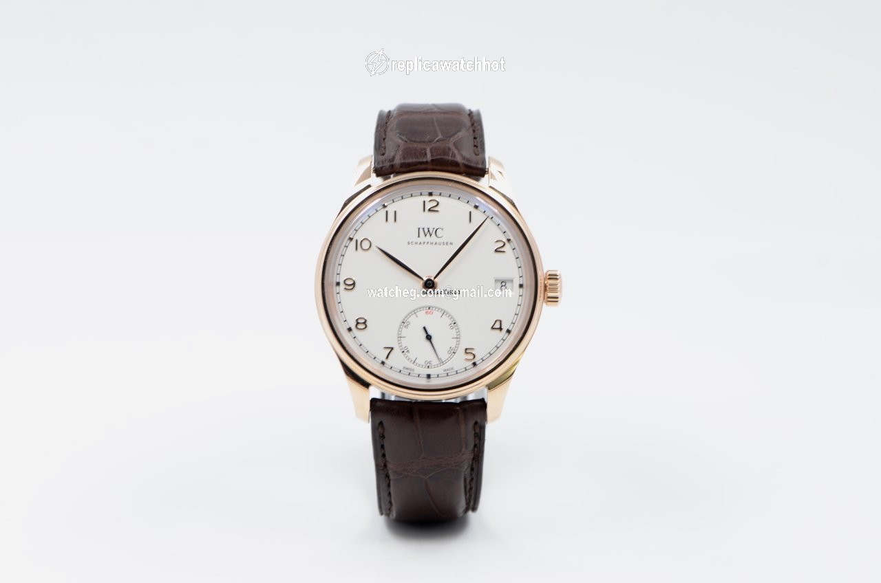 IWC Portuguese Hand-Wound Mens watch Unisex Manual winding Rose gold IW510204 2