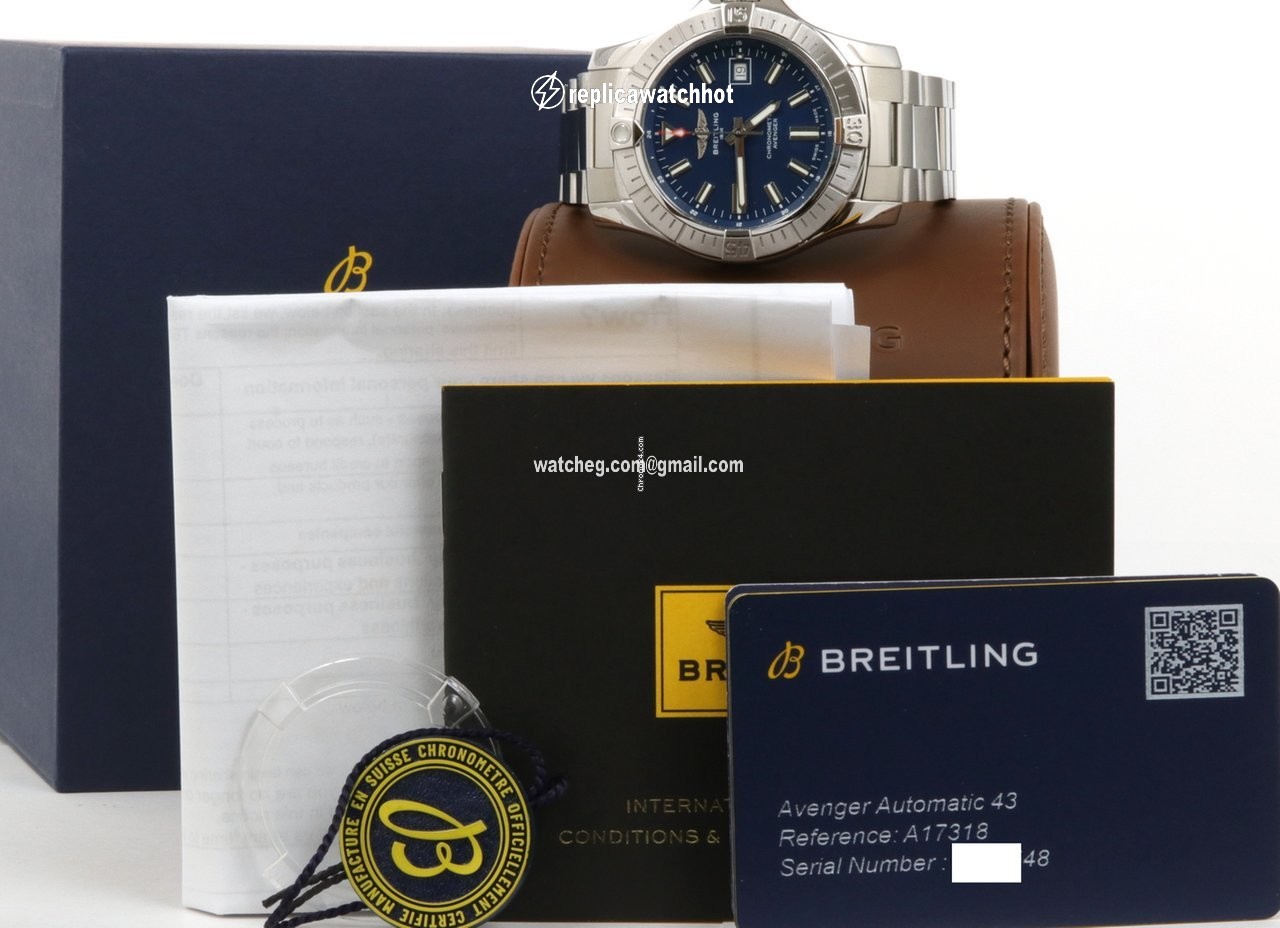 Breitling Avenger Mens watch Unisex Automatic Steel A17318101C1A1 2