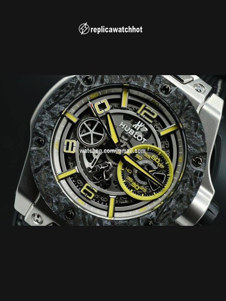Hublot Big Bang Ferrari Mens watch Unisex Automatic Platinum 402.TQ.0129.VR 2