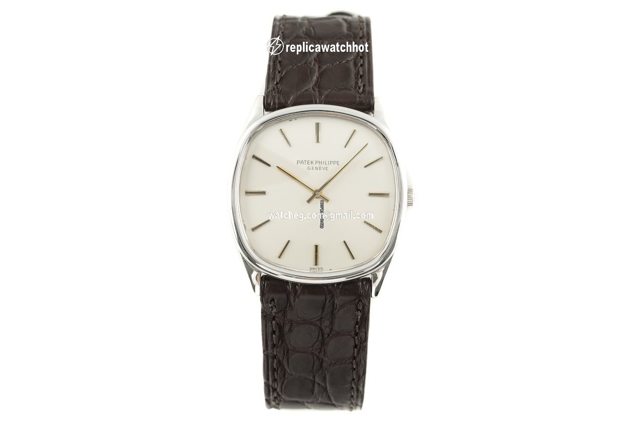 Patek Philippe Golden Ellipse Mens watch Unisex Manual winding White gold 3644 2