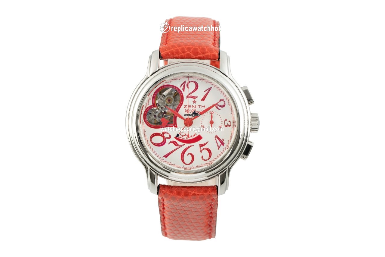 Zenith El Primero Chronomaster Lady Womens watch Automatic Steel 03.1230.4021 2