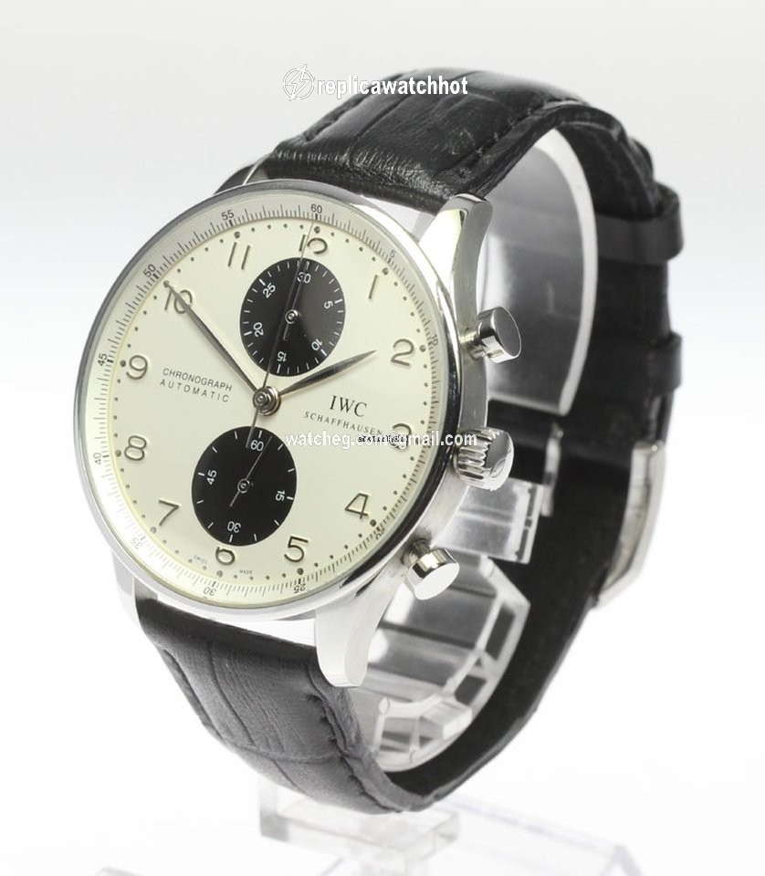 IWC Portuguese Chronograph Mens watch Unisex Automatic Steel IW371411 2