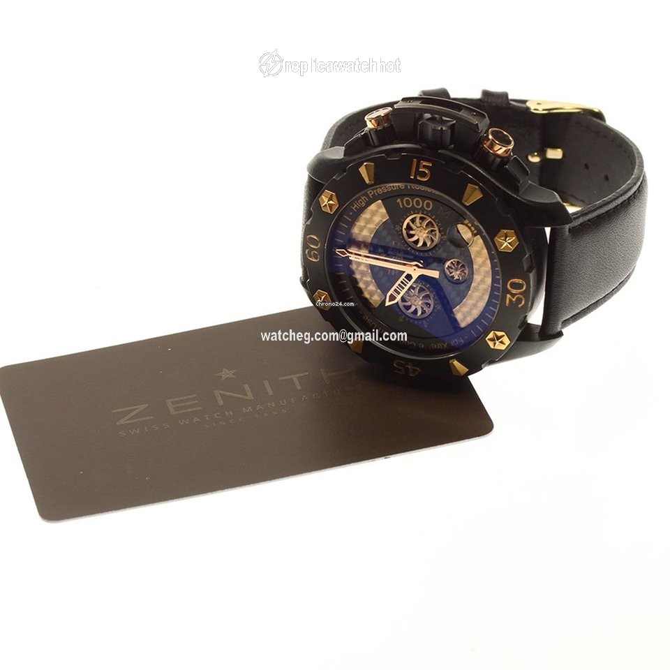 Zenith Mens watch Unisex Automatic Titanium 96.0528.4000 2