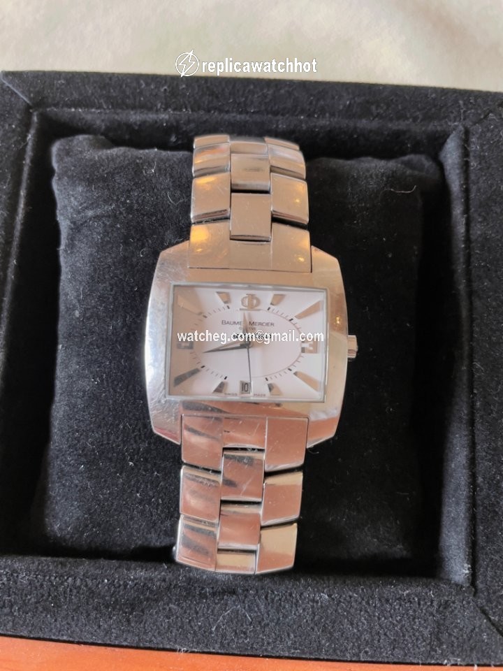 Baume & Mercier Hampton Womens watch Quartz Steel MOA 08426 - 3695385 2